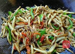 耗油牛肉海鲜菇的做法图解9