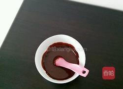 6寸迷彩戚风蛋糕的做法图解8