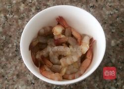 虾仁炒花菜的做法图解2