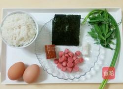 大熊猫饭团的做法图解1