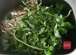 煮冻水饺(山芹菜猪肉馅)的做法图解1