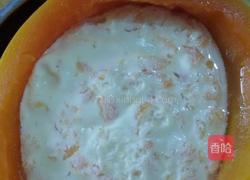 木瓜牛奶蒸蛋的做法图解5