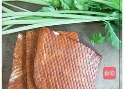 香芹炒豆腐干的做法图解1