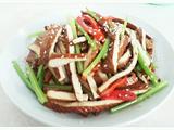 香芹炒豆腐干的做法[图]