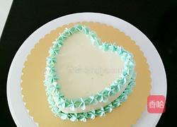6寸裱花蛋糕的做法图解9