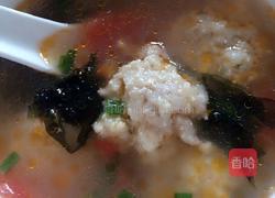 紫菜番茄丸子汤的做法图解6