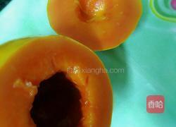 桃胶木瓜红枣羹的做法图解3