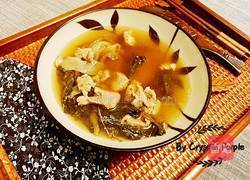 罗汉果玉竹菜干瘦肉汤的做法图解8