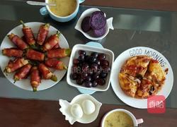 香烤培根蔬菜卷的做法图解11