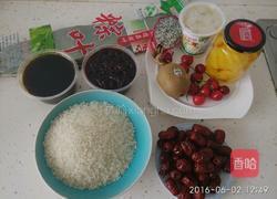 棕香枣泥凉糕的做法图解1