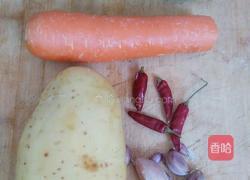 炝三丝 的做法图解1