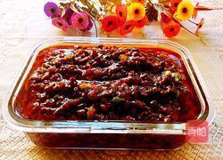 香辣香菇牛肉酱的做法图解16