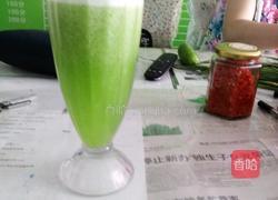 自制黄瓜汁的做法图解4