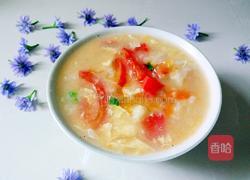西红柿面疙瘩汤的做法图解9