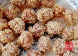 香炸酥肉球的做法图解3