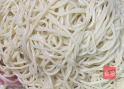 青菜肉丝炒面的做法图解3