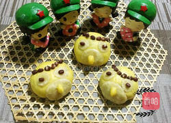 小鸟豆沙包子的做法图解10