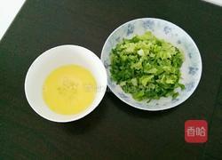 生菜大米鸡蛋粥的做法图解3