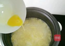生菜大米鸡蛋粥的做法图解4