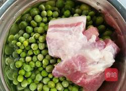 独家樱桃豌豆肉丝汤的做法图解1