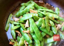 里脊肉焖油豆角的做法图解8