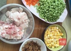 糯米豆角咸饭的做法图解2
