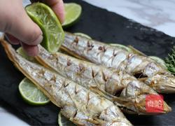 柠檬盐烤刀鱼的做法图解7