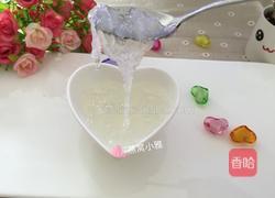 牛奶紫薯燕窝的做法图解5