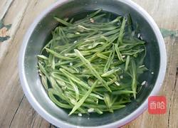 豆角丝炒肉的做法图解2