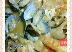 花蛤锅塌豆腐的做法图解6