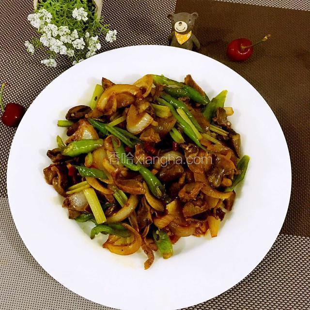 炒鸡杂