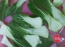 香菇油菜的做法图解1