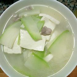 节瓜豆腐汤