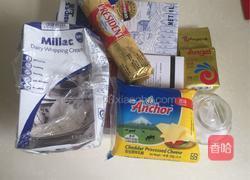 鱿鱼奶酪花朵面包的做法图解1