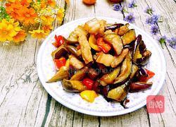 茄子炒肉的做法图解14