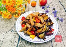 茄子炒肉的做法图解15