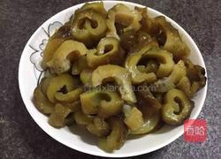 海参炒西芹瘦肉的做法图解2