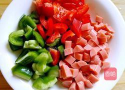 多彩炒馒头的做法图解2