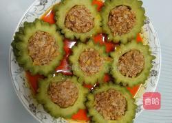 酱肉蒸苦瓜的做法图解4