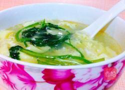 樱玉豆腐蛋花汤的做法图解5