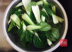 香菇青菜的做法图解1