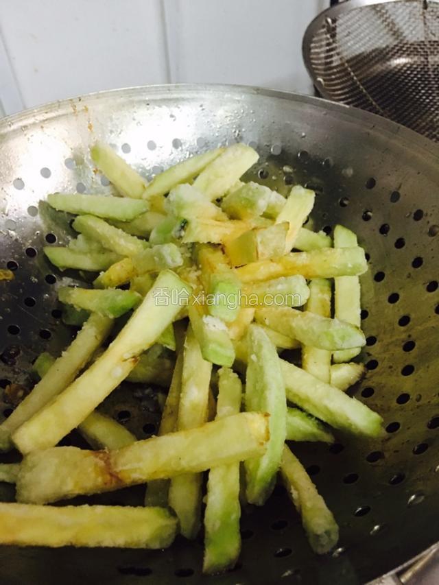捞出，沥油~放一边?