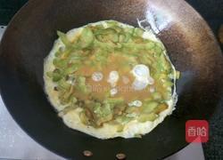 苦瓜煎蛋的做法图解6