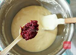 鲜玫瑰花酱蒸蛋糕的做法图解9