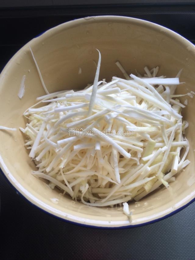 茭白擦丝