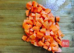 土豆胡萝卜腊肉焖饭的做法图解6