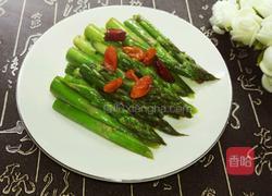 清炒芦笋的做法图解5