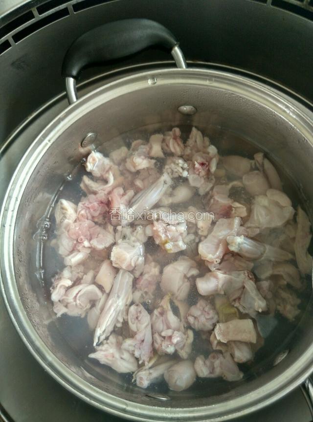 过开水去血污