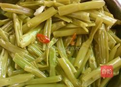 酸辣空心菜杆的做法图解6