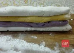 Illustration of how to make colorful glutinous rice balls 6